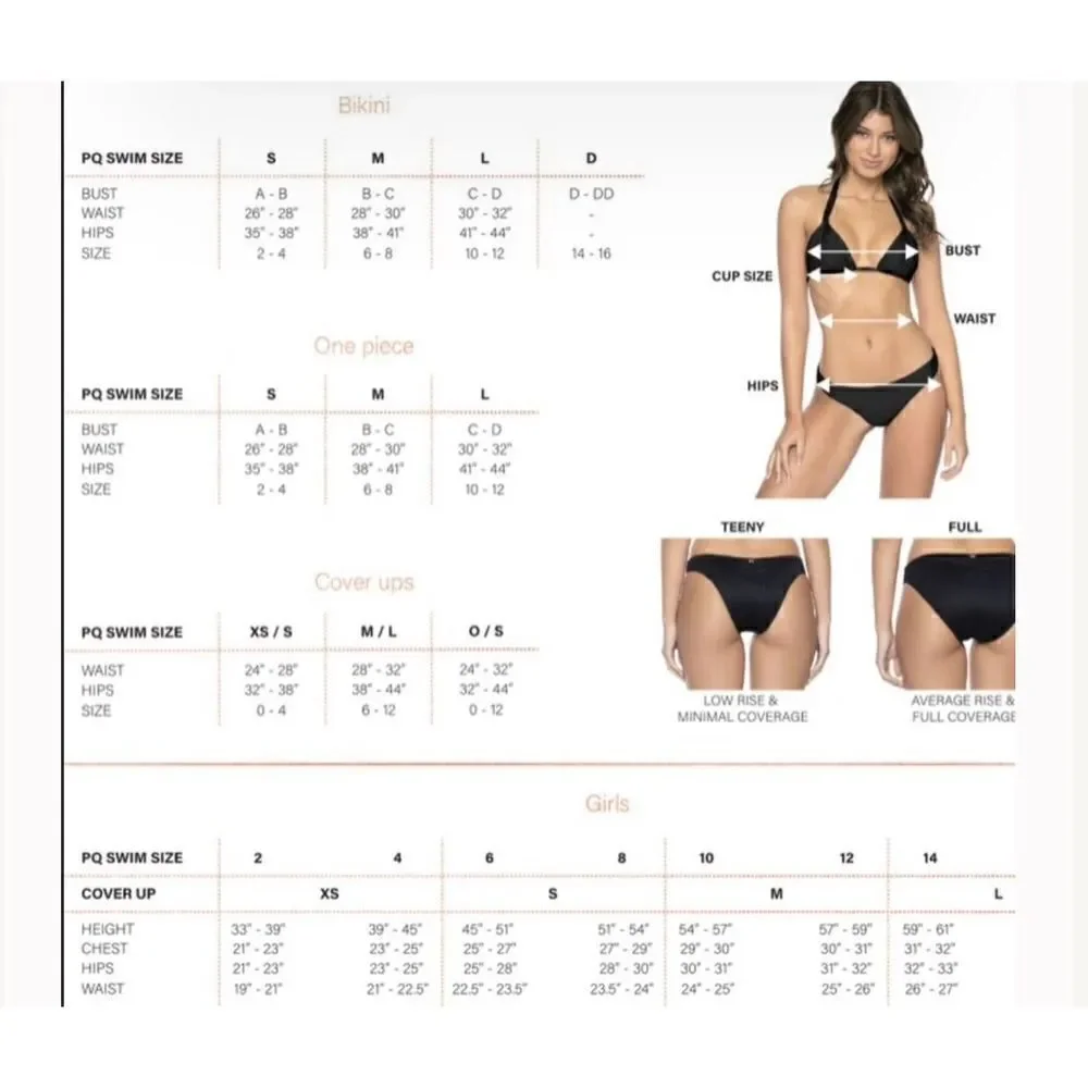 New. PilyQ Copper Reversible Wave bikini set. M-top/L-bottom. Runs small